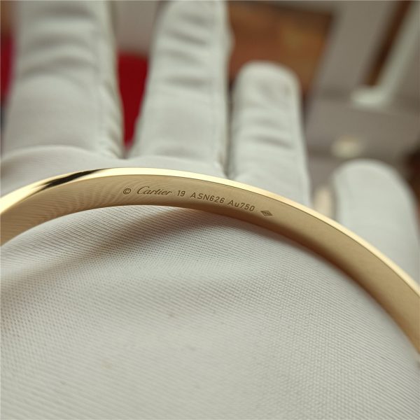 Solid Real 18K Gold CARTIER LOVE BRACELET by 1:1 Copy