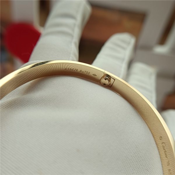 Solid Real 18K Gold CARTIER LOVE BRACELET by 1:1 Copy