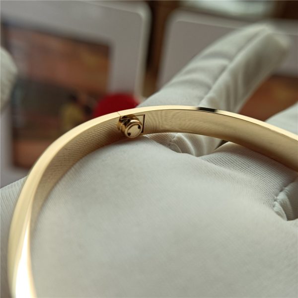 Solid Real 18K Gold CARTIER LOVE BRACELET by 1:1 Copy