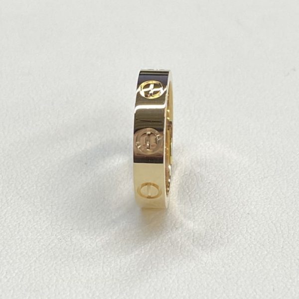 CARTIER LOVE WEDDING BAND YELLOW GOLD