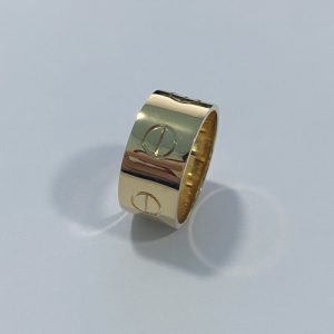 B4227800 Cartier Love Solid 18K Yellow Gold Ring