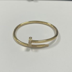 Replica Cartier Juste Un Clou Bracelet 18K Yellow Gold Diamonds Replica Cartier Juste Un Clou Bracelet 18K Yellow Gold Diamonds