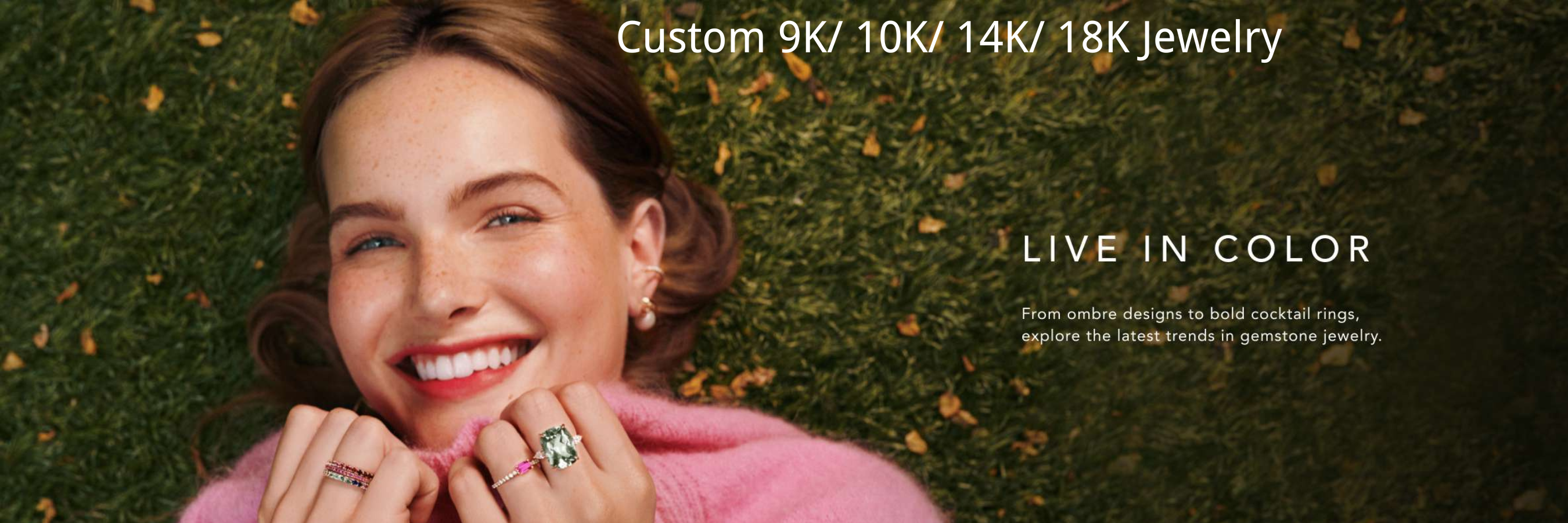 Custom 9K 10K 14K 18K Jewelry Custom 9K 10K 14K 18K Jewelry