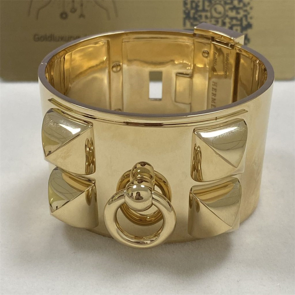 【Gold】HERMES ブレスレット Collier de Chien 24 Collier de Chien 24 bracelet | Hermès USA