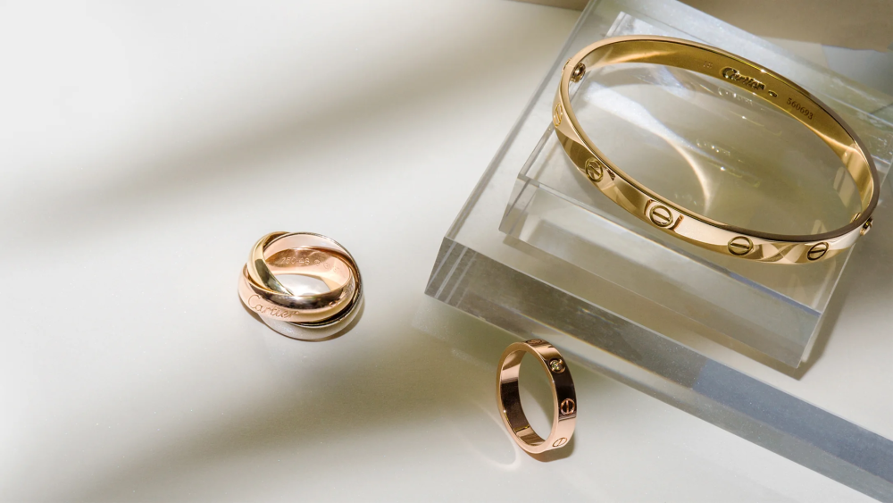 Real 18K Gold Cartier Love Bracelet